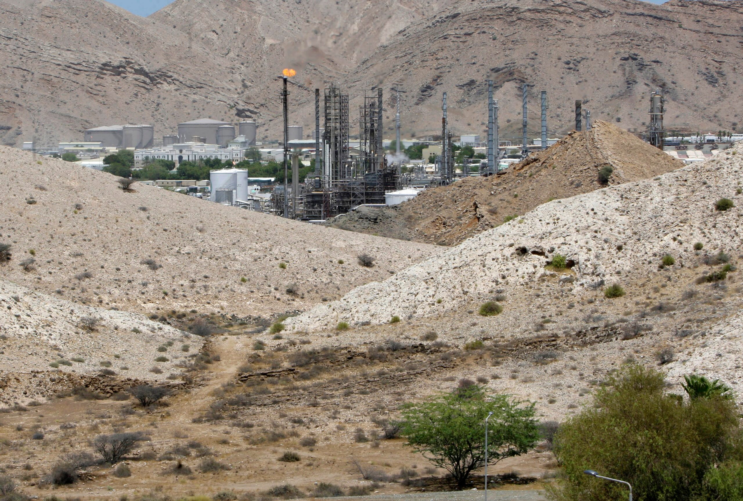 Oman oil field near Muscat