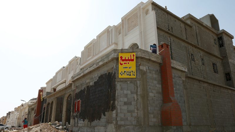 Saudi housing construction building site for sale