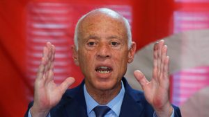 Tunisia President Kais Saied