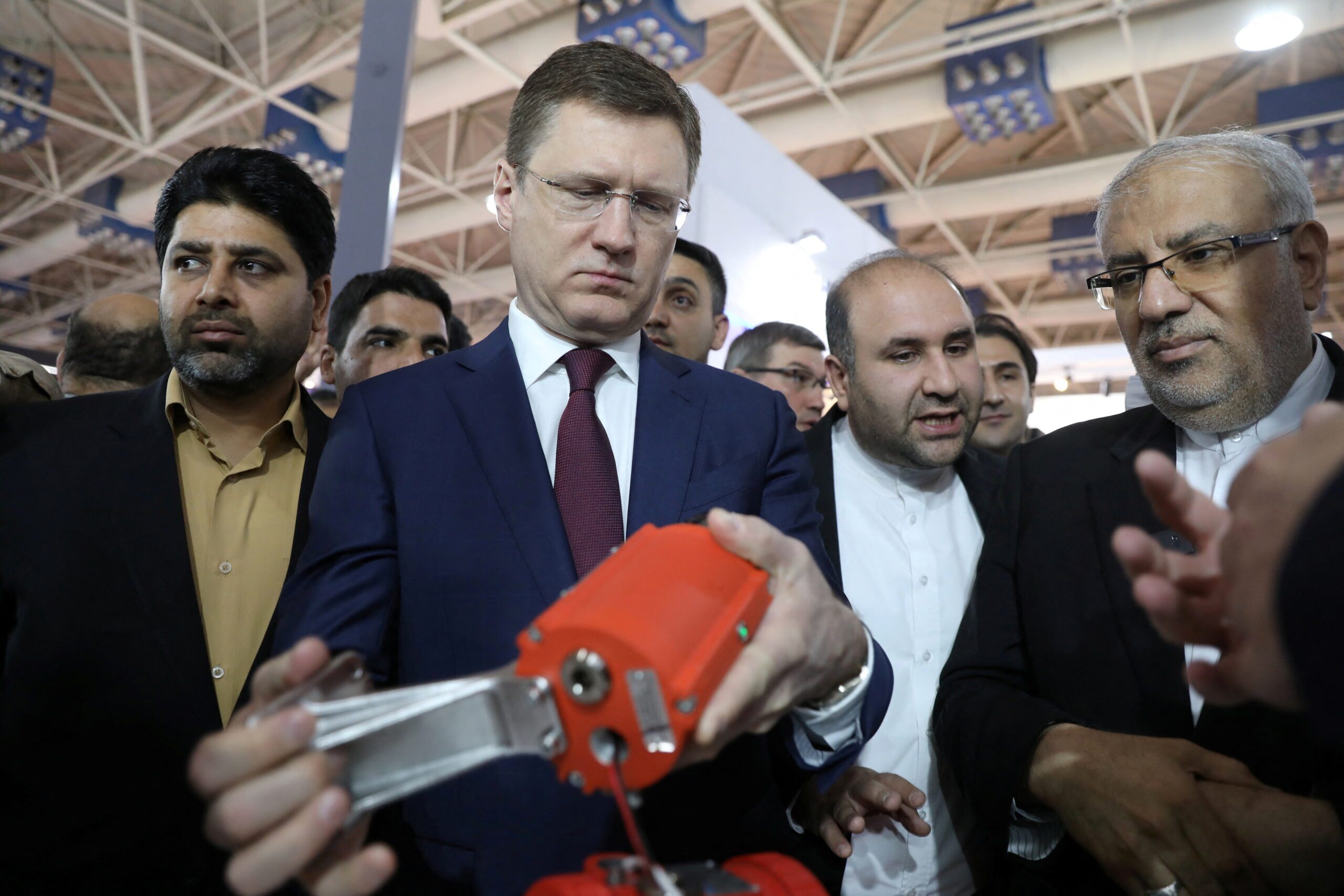 Russia's deputy PM Alexander Novak visits Iran's Oil, Gas and Petrochemical Exhibition in May. Iran has benefited from Western sanctions against Russian oil