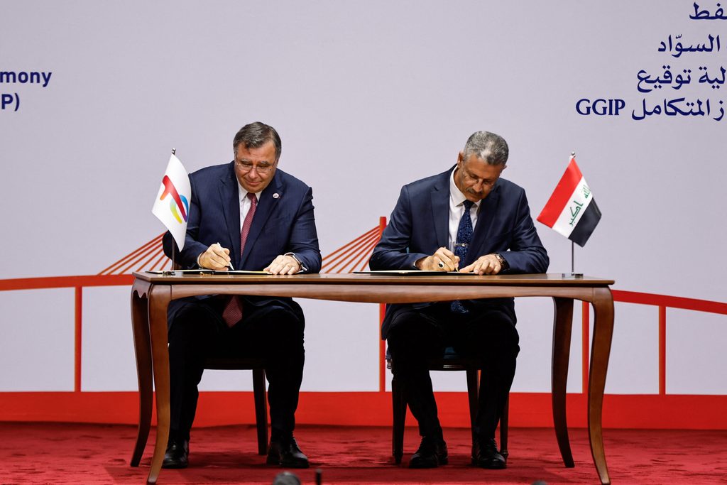 TotalEnergies Iraq signing ceremony