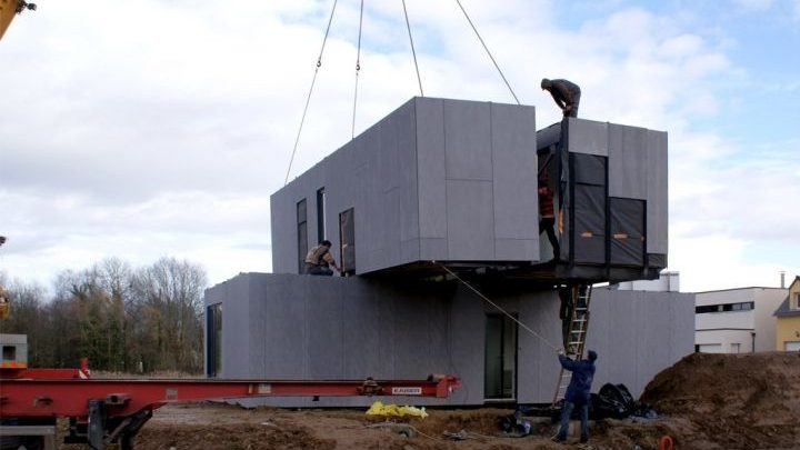 Modular production can speed up the construction process by as much as 50% and cut costs by 20%
