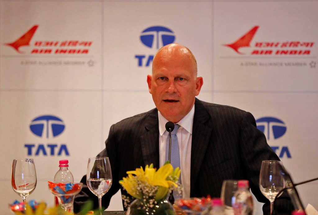 Air India chief executive officer Campbell Wilson. The carrier was bought by Tata last year