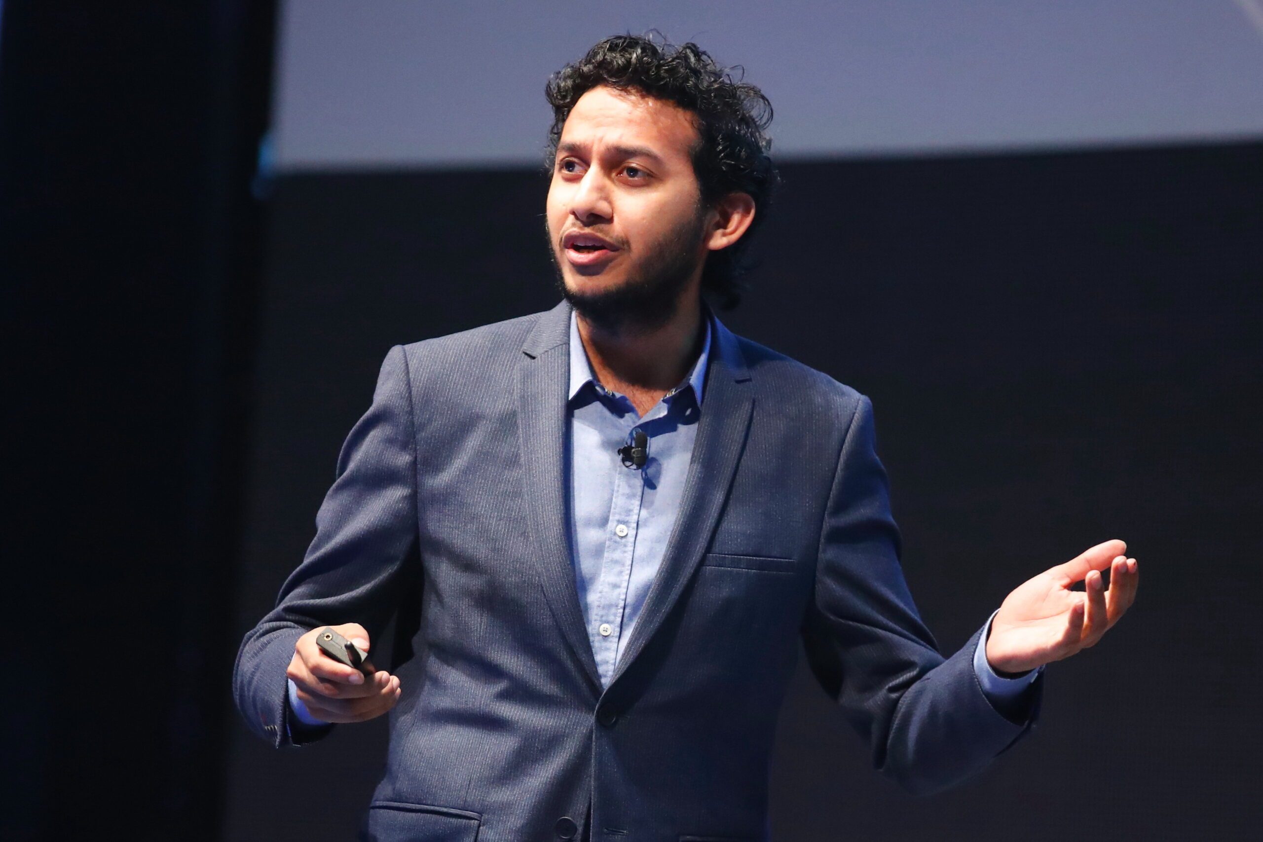 Ritesh Agarwal, seen at a SoftBank event in 2019, founded Oyo in 2013