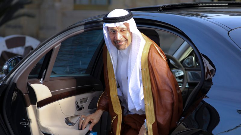Khalid Al Falih, Saudi's investment minister, will also attend the Cernobbio economics forum on the trip to Italy
