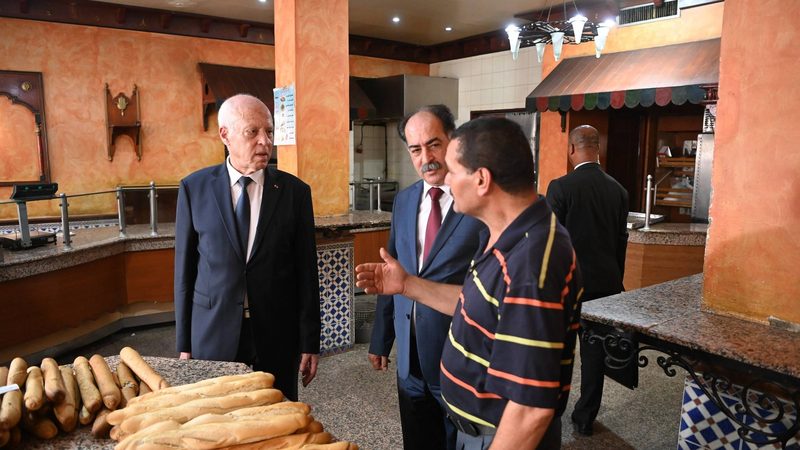 Tunisia president Kais Saied