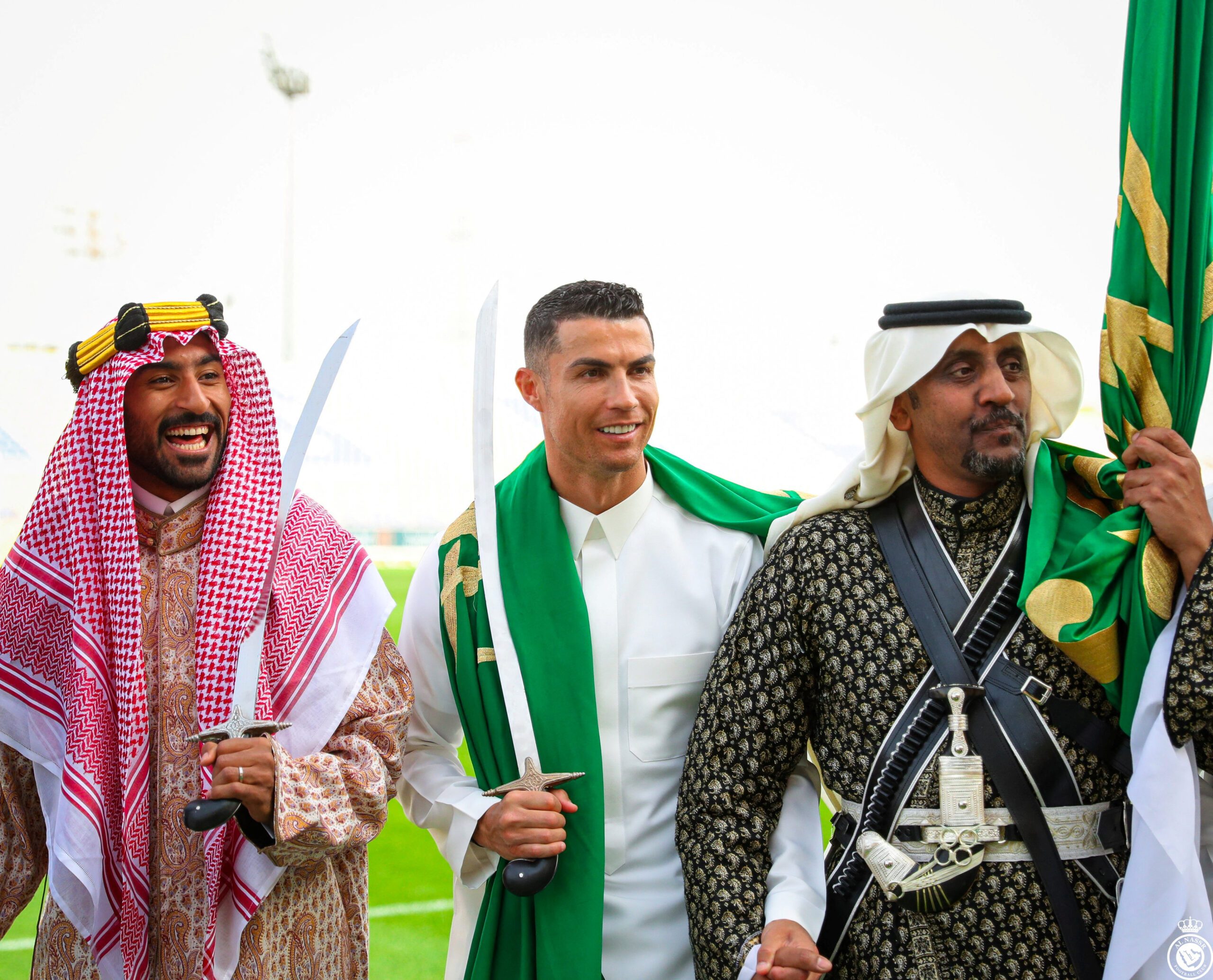 Al-Nassr star signing Cristiano Ronaldo celebrates Saudi Arabia's Founding Day