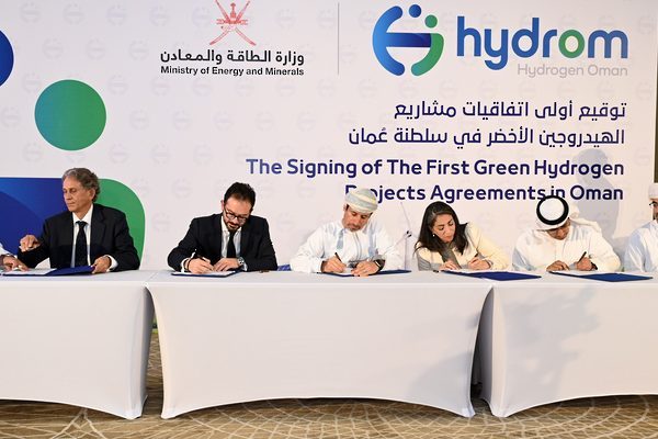The newly formed Hydrogen Oman signs its first deals
