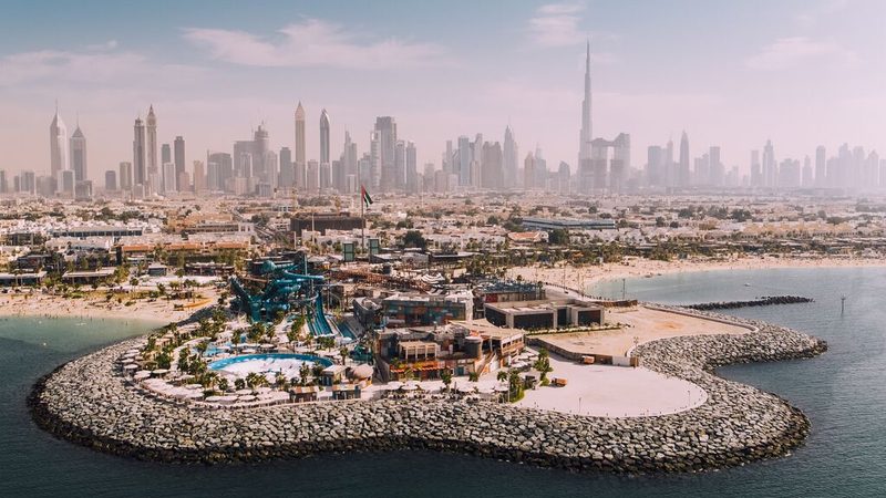 La Mer beach in Dubai. Developer Meraas Holding is building 178 properties in Port De La Mer