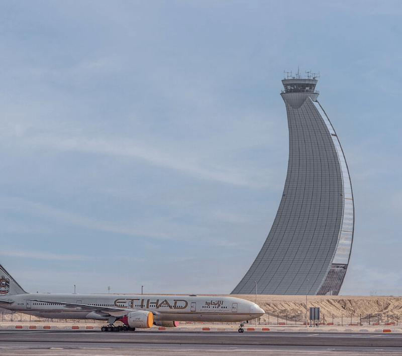 Abu Dhabi airport passenger growth