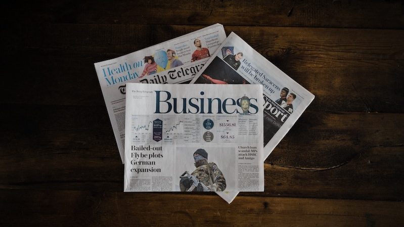 Newspaper, Text, Adult