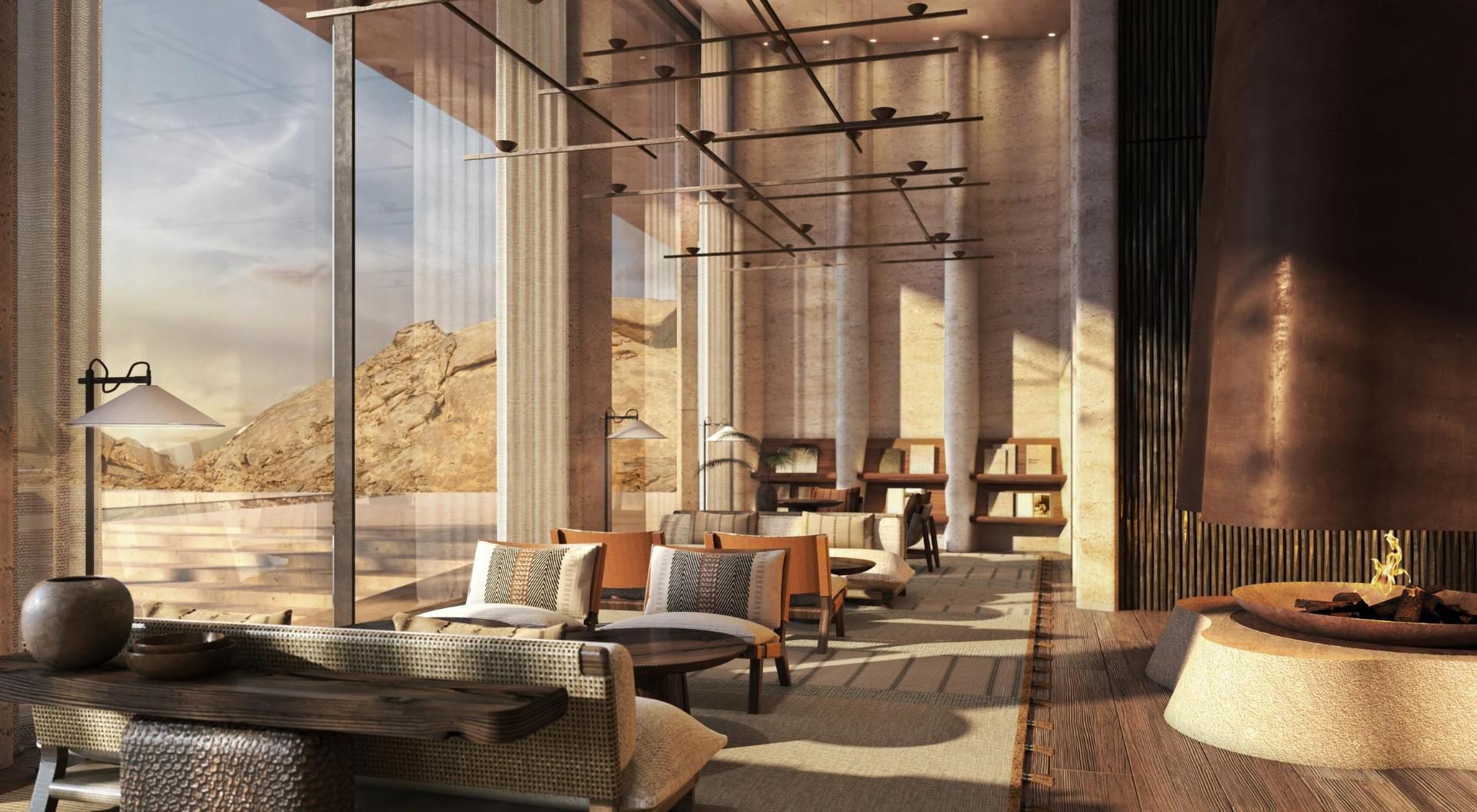 Saudi Desert Rock resort