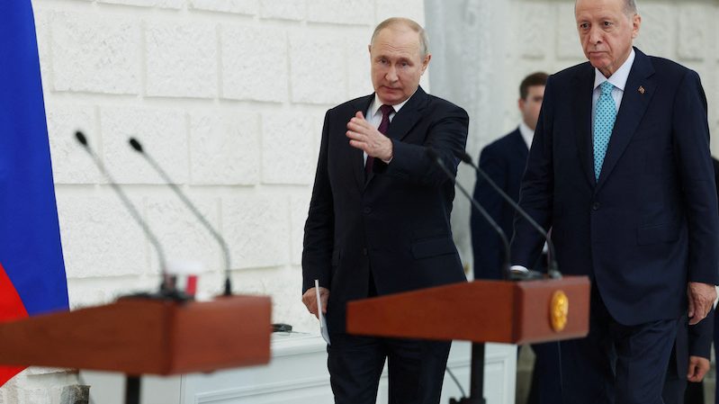 Turkish President Tayyip Erdoğan said Ukraine should soften its negotiating position against Russia in talks over reviving the grain deal
