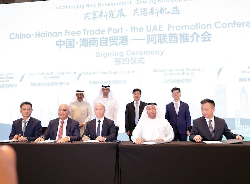 The relationship between Hainan and the UAE resulted in bilateral non-oil trade more than doubling in 2022 to $900m