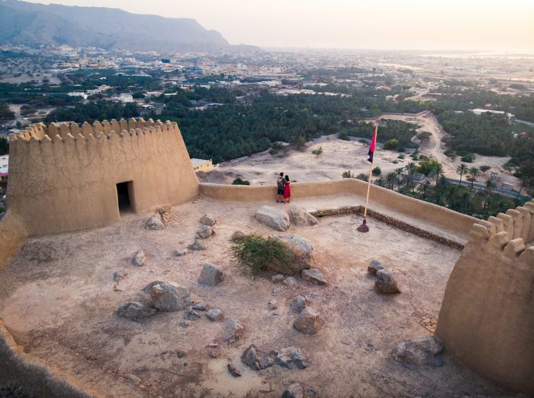 Dhayah Fort is a heritage attraction in the wadis of RAK