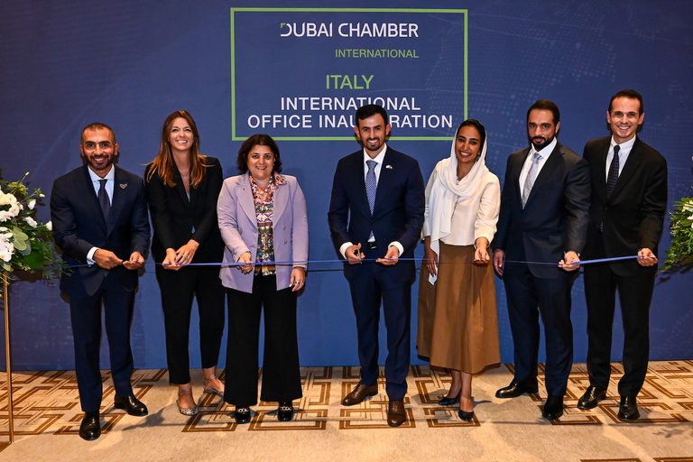 The opening of the Dubai Chamber office in Milan