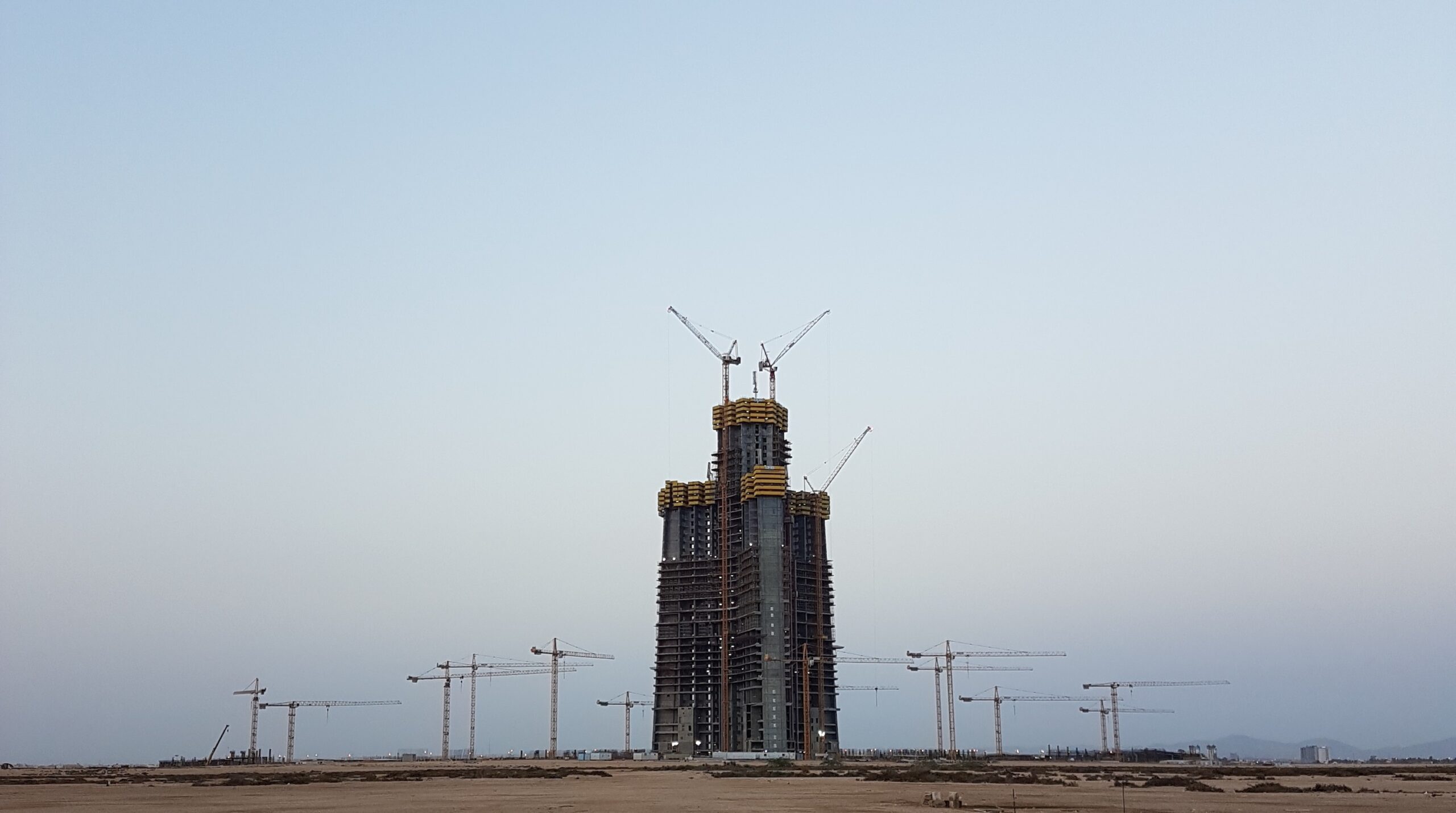 City, Urban, Construction, Jeddah Tower