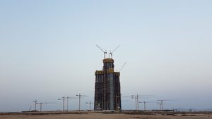 City, Urban, Construction, Jeddah Tower