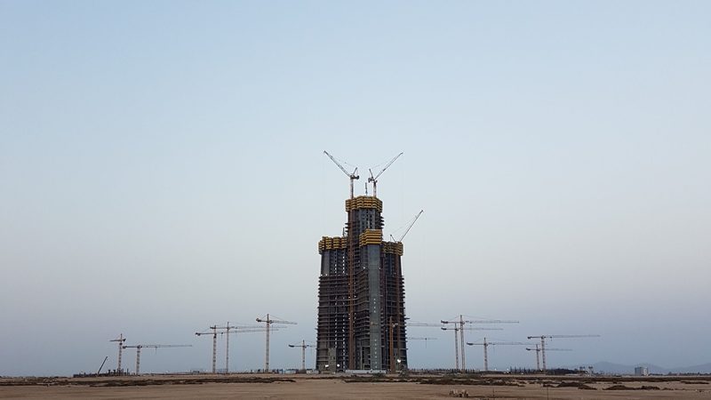 City, Urban, Construction, Jeddah Tower