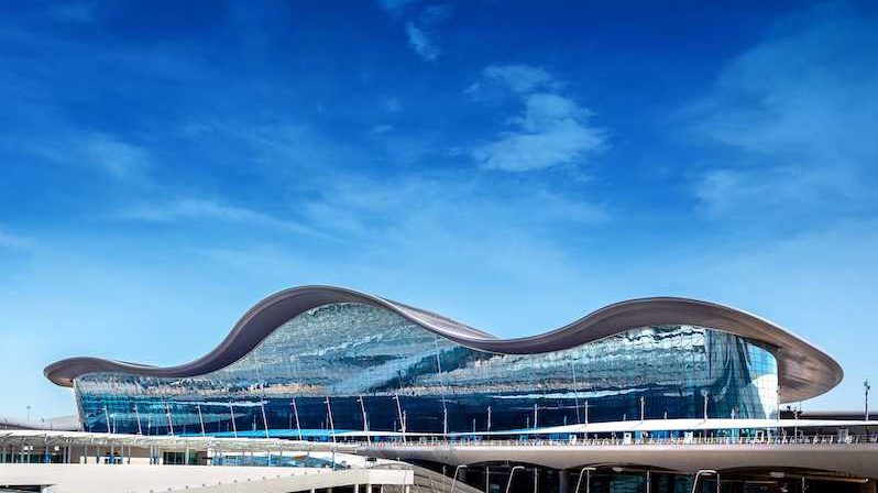 Abu Dhabi Airport's new terminal has the capacity to handle up to 45 million passengers per year