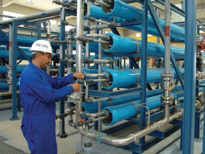 Metito desalination project in Port Ghalib Egypt