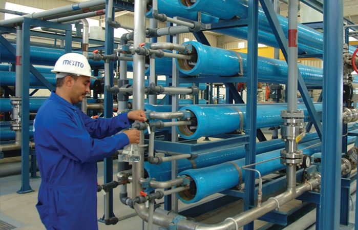 Metito desalination project in Port Ghalib Egypt