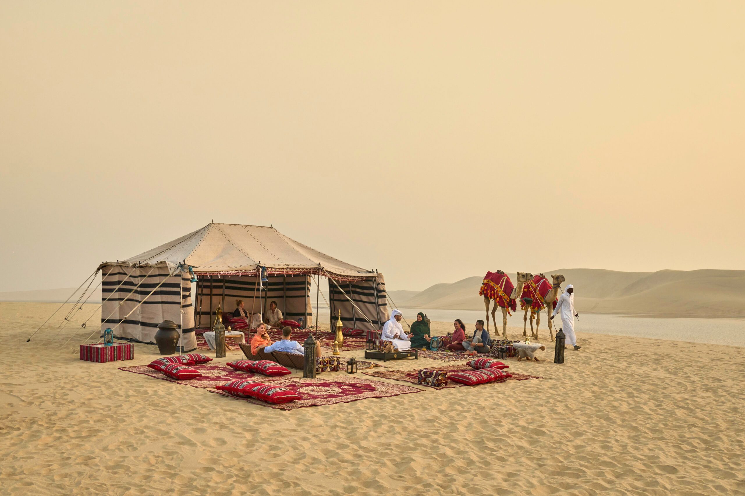 Qatar Tourism bedouin camp