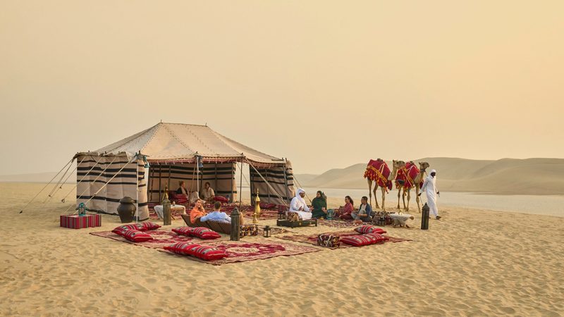 Qatar Tourism bedouin camp