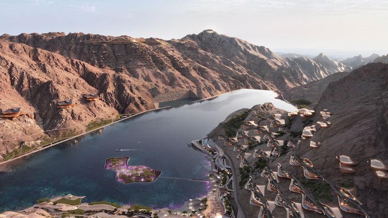 Marriott's W Hotel in Lake Village, part of Saudi Arabia's Neom giga-project, will have 236 rooms, including 47 suites