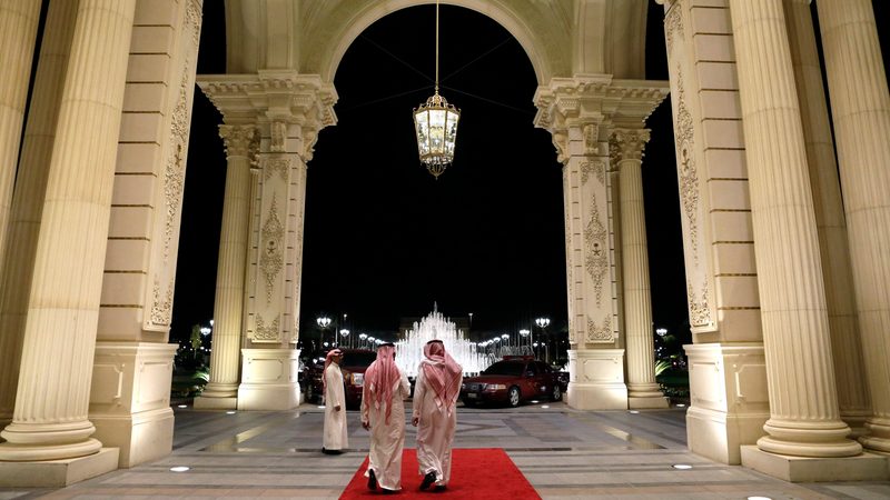 The Riyadh Ritz plays host to VIPs and dignitaries – but visitors may be suprised at its comparative accessibility