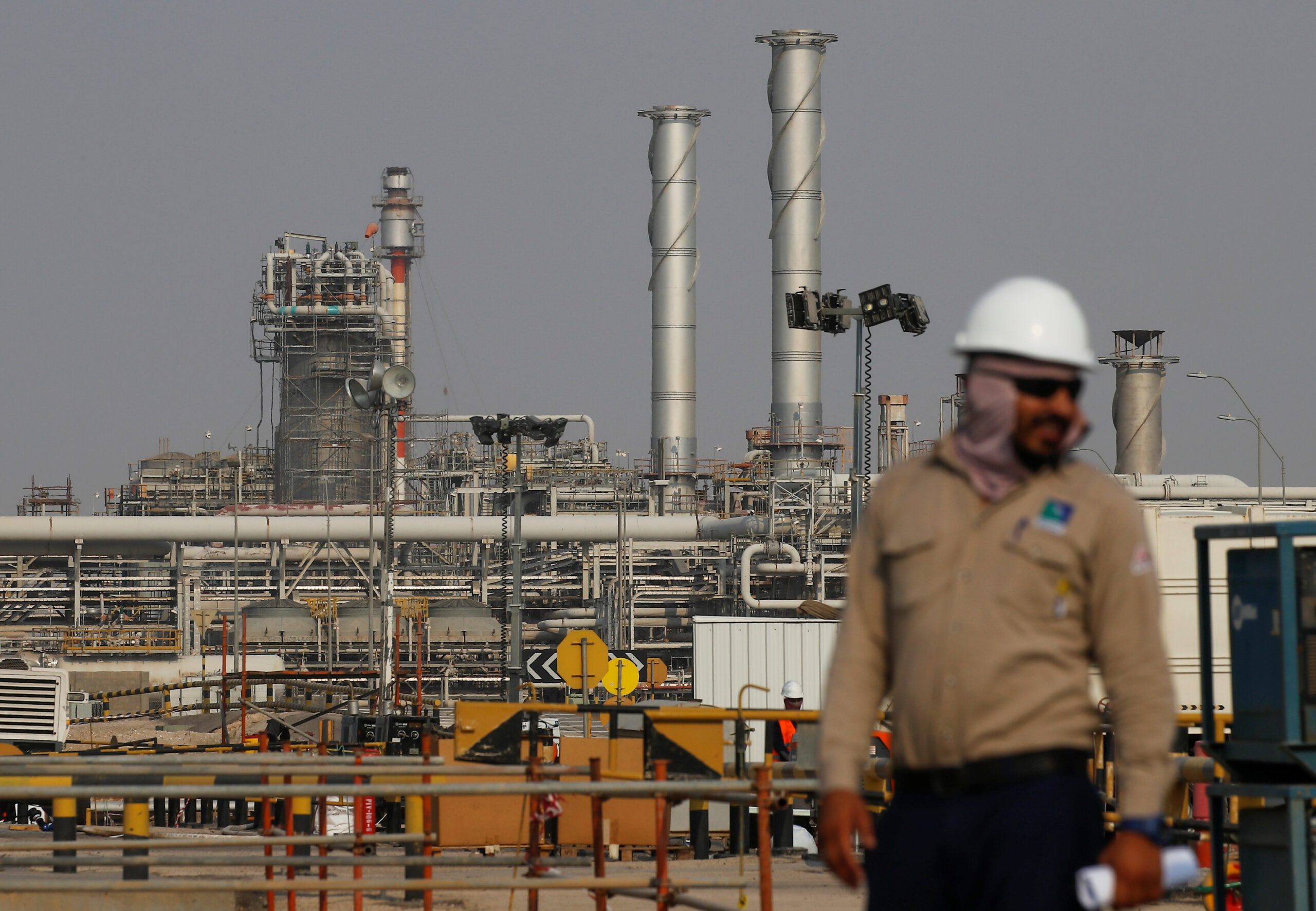 Saudi Aramaco oil facility - the kingdom has made output cuts