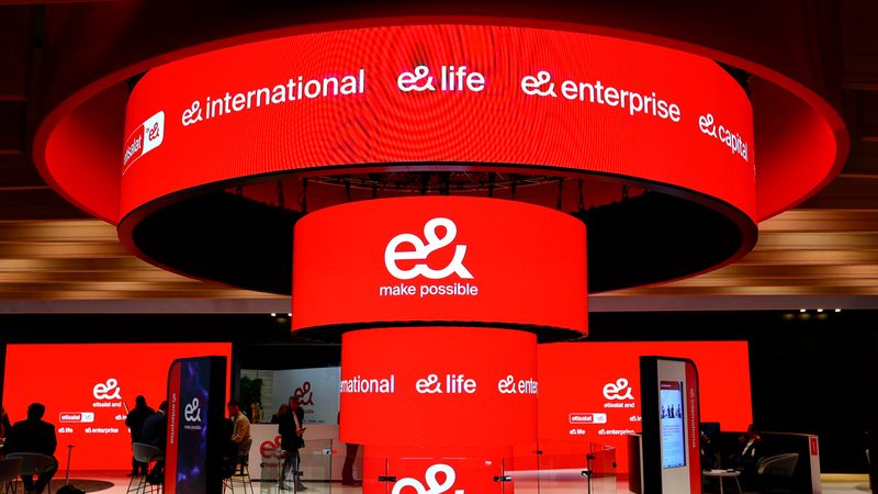 Abu Dhabi-listed e& owned 20% of the UK’s Vodafone as of August 2023
