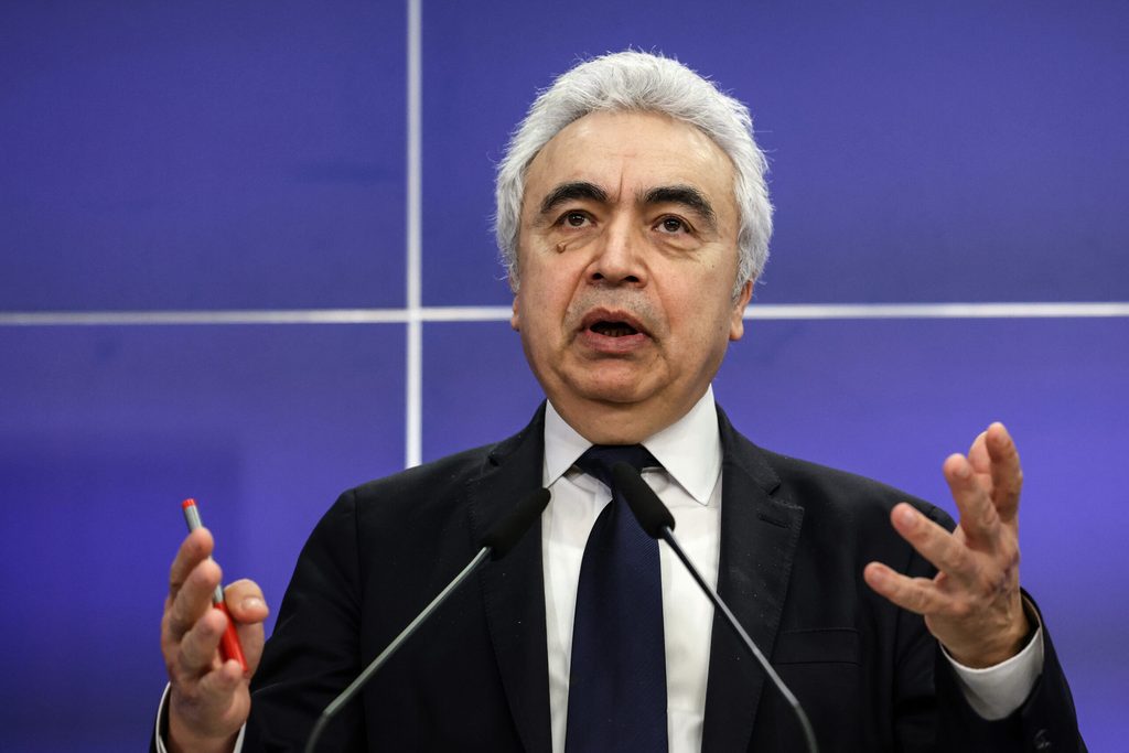 IEA executive director Fatih Birol says it is difficult to claim 'oil and gas represent safe and secure choices for consumers' given the unfolding crisis in Israel and Gaza