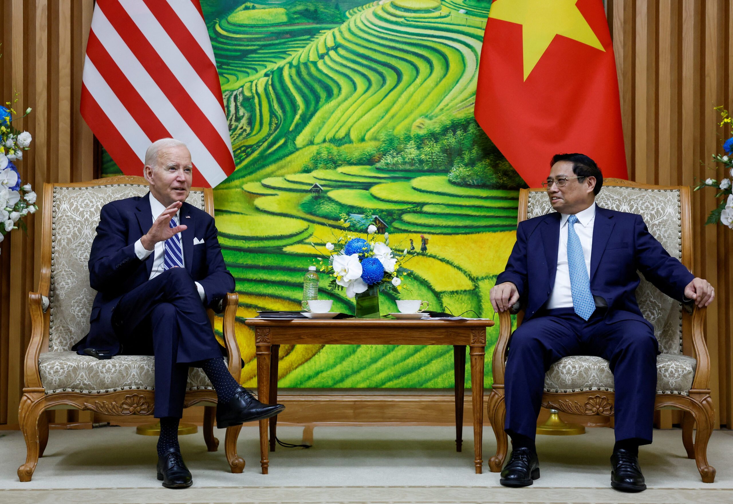 Vietnam PM and US President Joe Biden