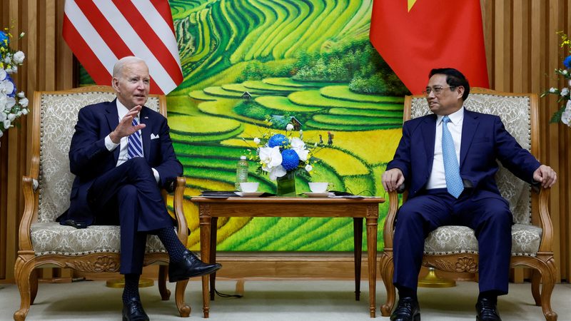 Vietnam PM and US President Joe Biden