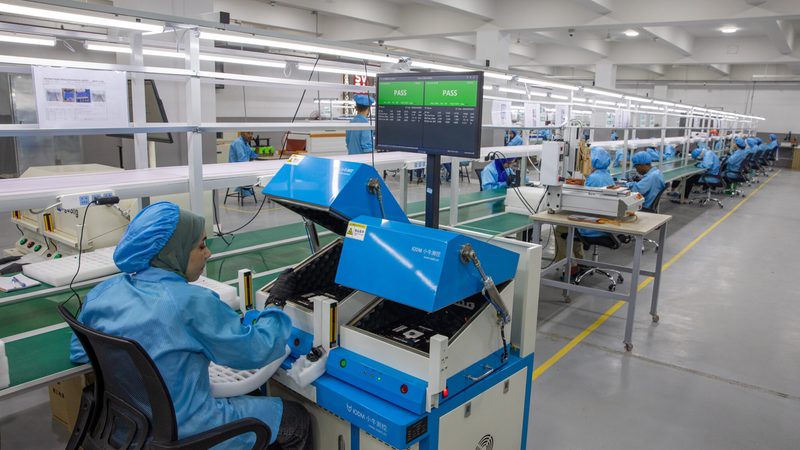 One of the factories in the Sokhna industrial zone, where China Energy will build a green hydrogen project