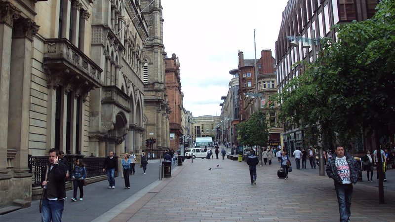 Glasgow's Buchanan Street. Greenridge, a distressed commercial property fund with Gulf backers, is seeking bargains there and elsewhere
