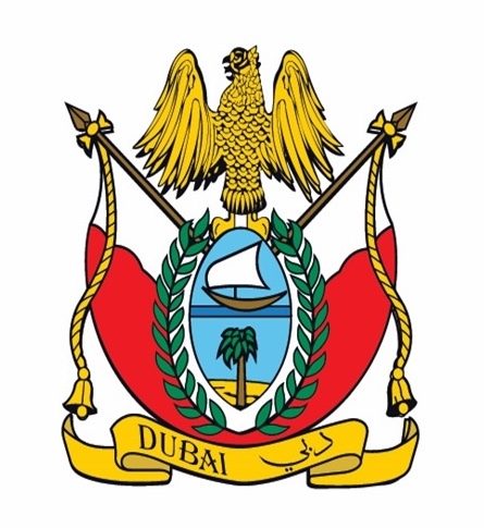 The official emblem, now the exclusive property of the emirate of Dubai