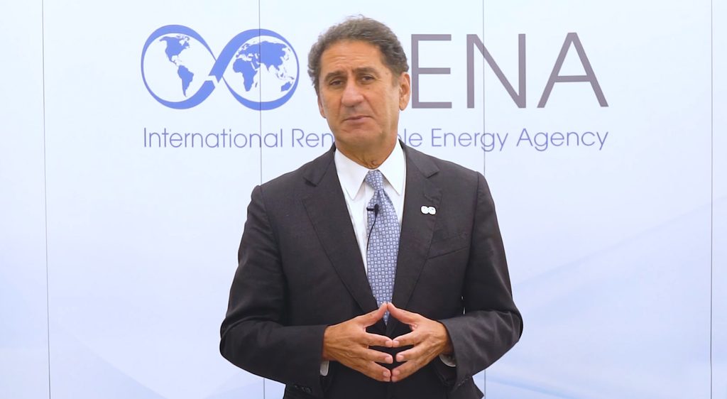 Francesco La Camera, Irena director general