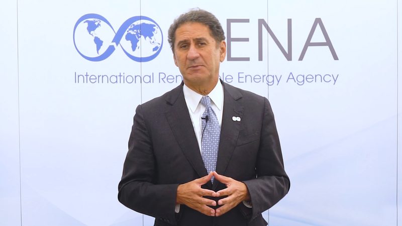 Francesco La Camera, Irena director general