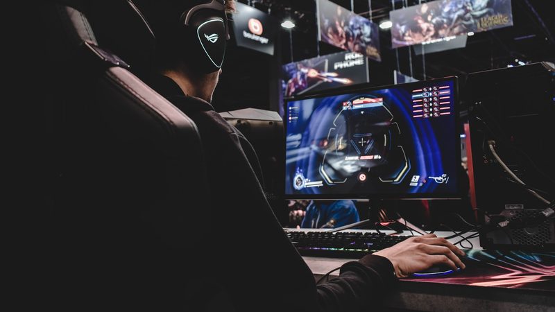 Esports gamer