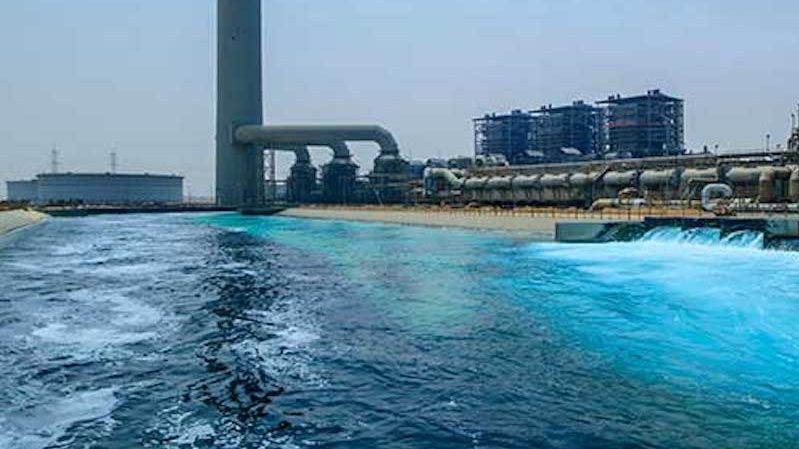 Acwa's Shuaibah IWPP facility in Saudi Arabia. The company has achieved financial closures on 10 projects in Saudi, Egypt and Uzbekistan in the past 12 months