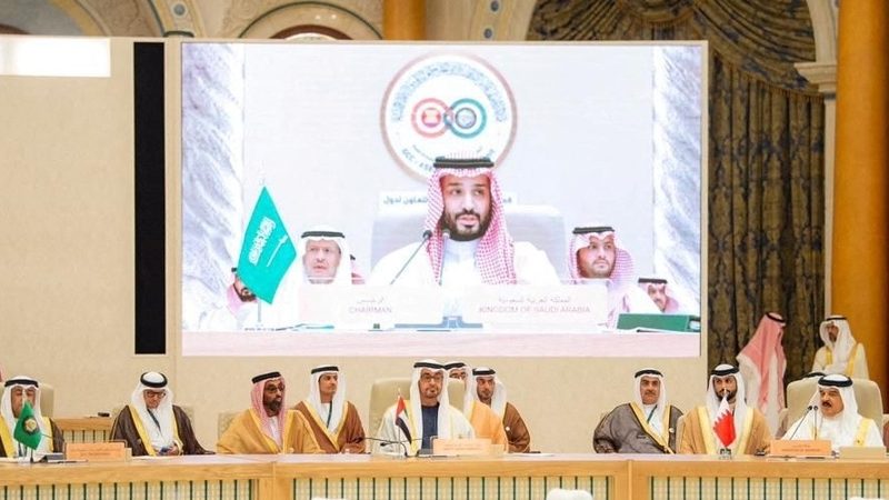 GCC leaders gathered in Riyadh last month. Free trade talks with the UK are continuing