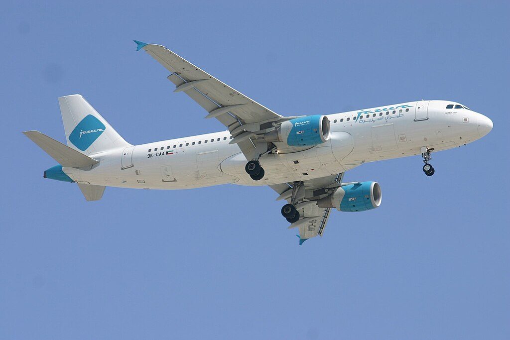 9K-CAA_Airbus_A320_Jazeera_Airways_(7691715654) Aeroplan plane