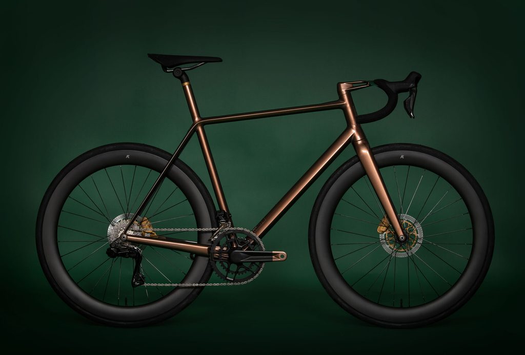 A version of the Aston Martin/J. Laverack .1R bicycle
