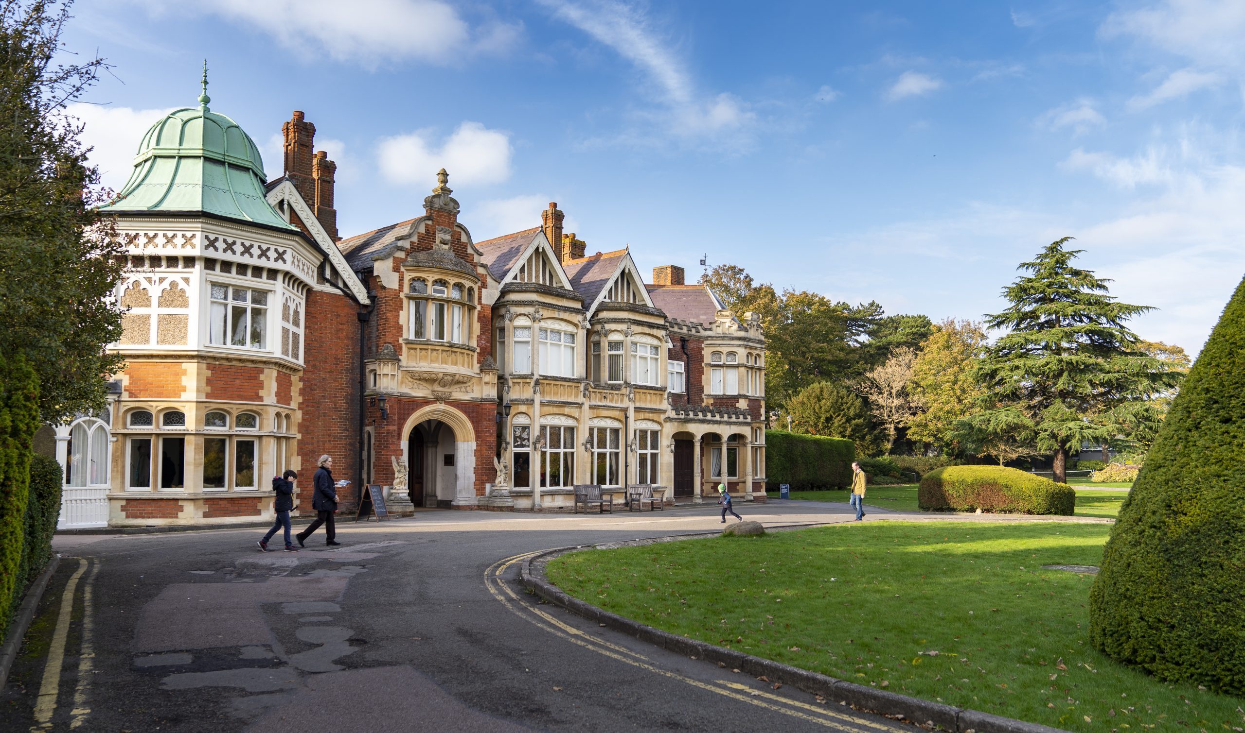 The AI Safety Summit is being held at the historic Bletchley Park Mansion
