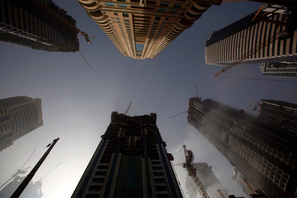 Residential construction in Dubai