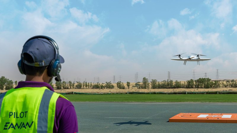 Unmanned flights UAVs Dubai