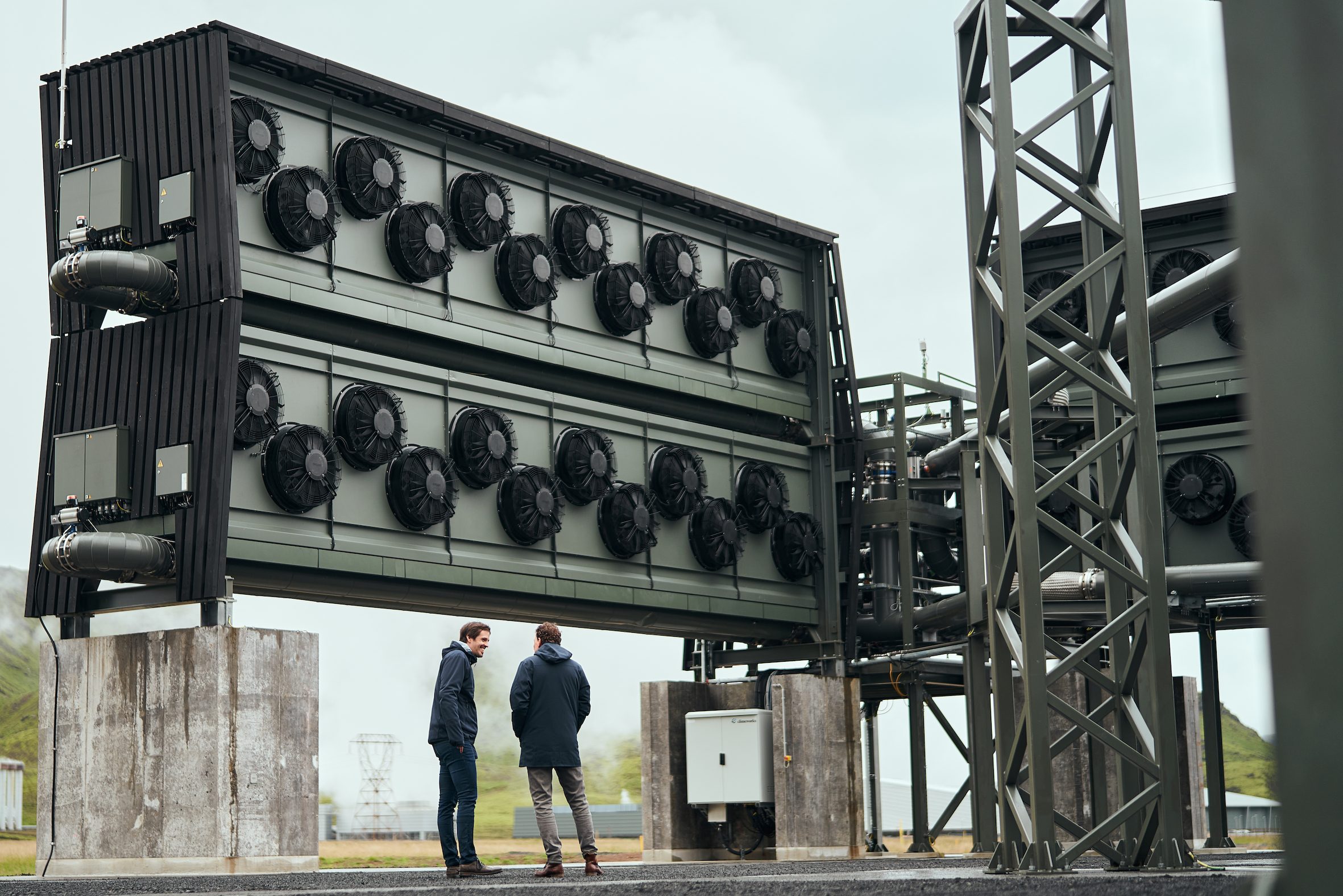 Icelandic carbon capture plant