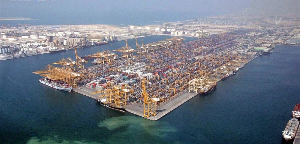 Jebel Ali Port in Dubai